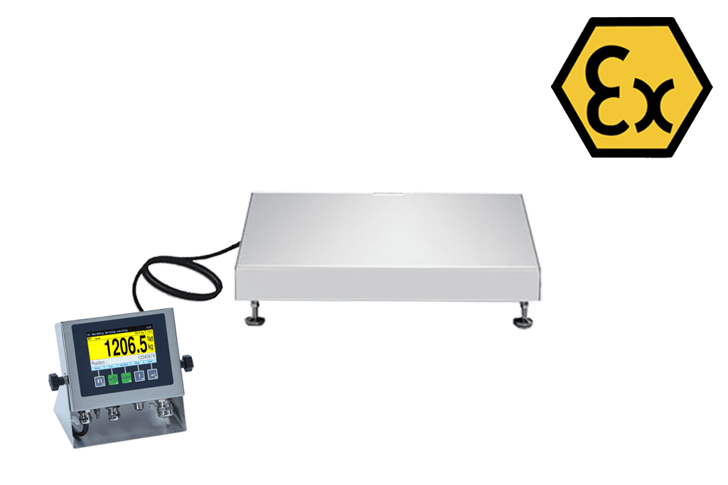 ATEX pakketweegschaal zone 2/22